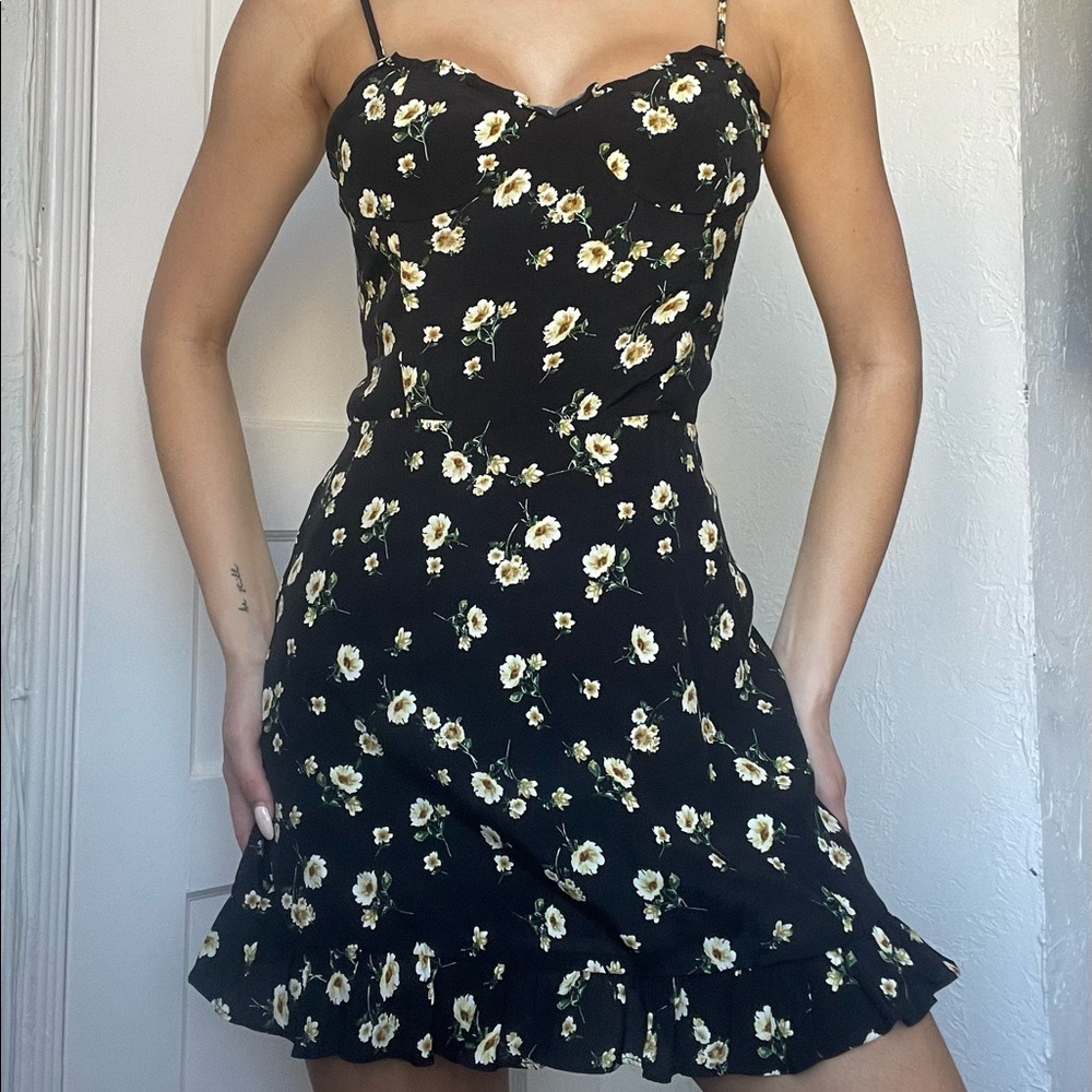 Floral spring dress